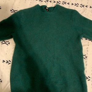 Wool green sweater